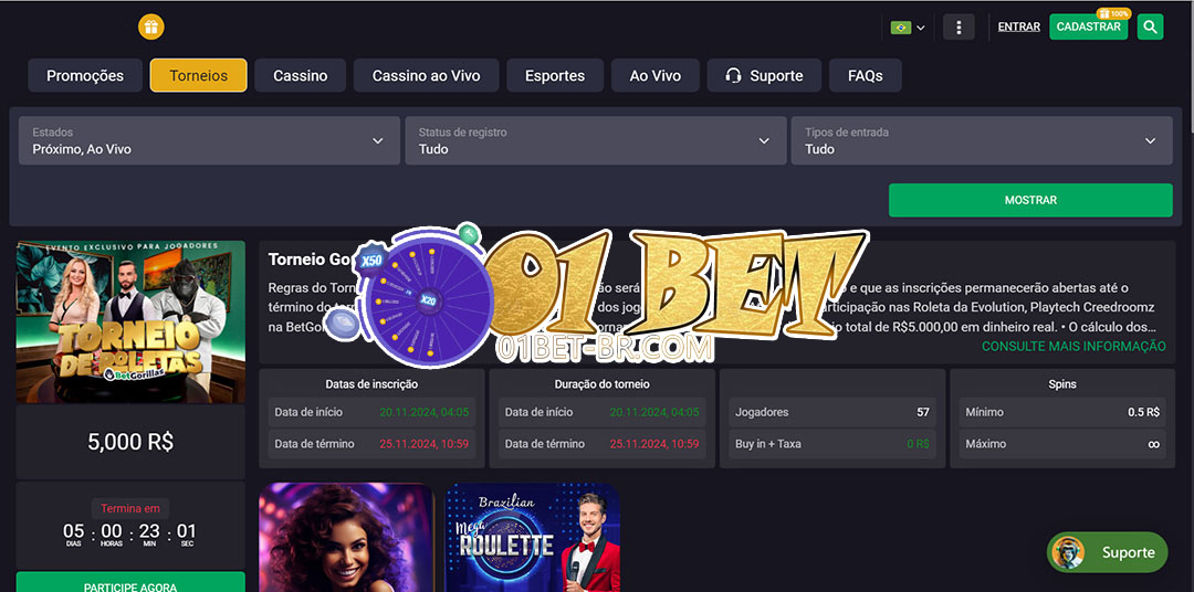 01 bet game